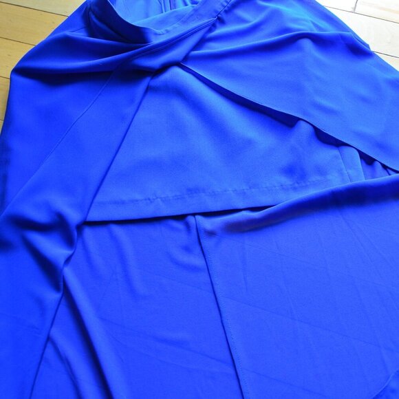 Belle Badgley Mischka Faux Wrap Long Skirt Size US 10 NWT - Picture 7 of 11